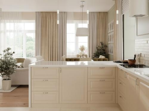 Привет!  У нас в разработке небольшой уютный домик под Москвой. 06