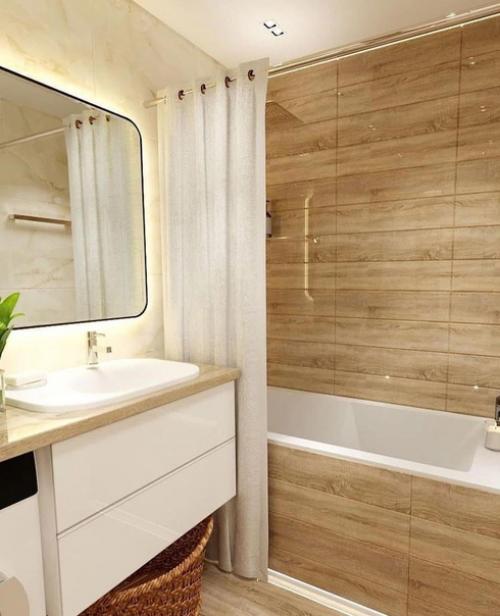 Небольшая ванная комната. 01