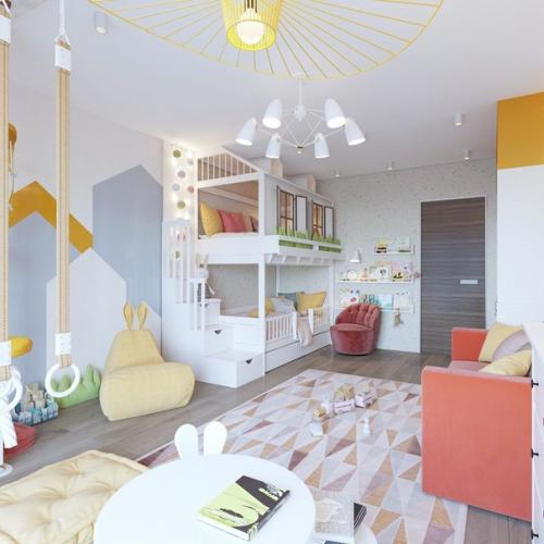 Оцените дизайн детской комнаты. 04