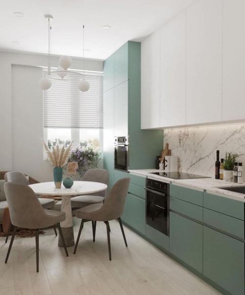 Дизайн проект квартиры в природной цветовой гамме. 05