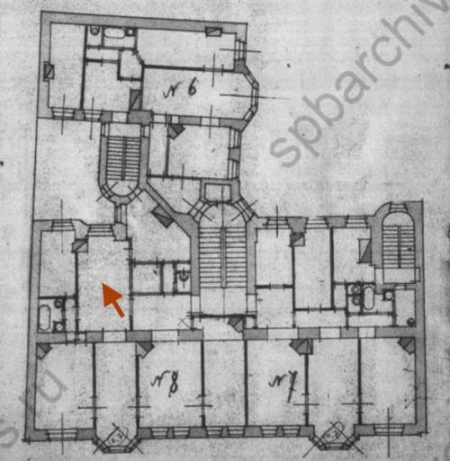Дом гиршовича на рузовской улице, комната в коммуналке. 06
