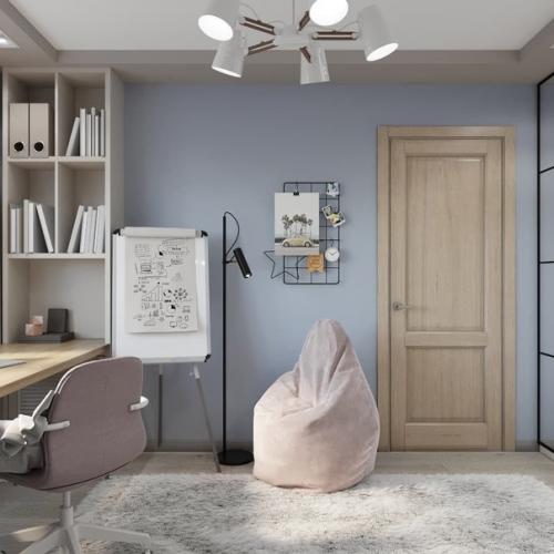 Дизaйн - прoект детскoй комнаты. 02