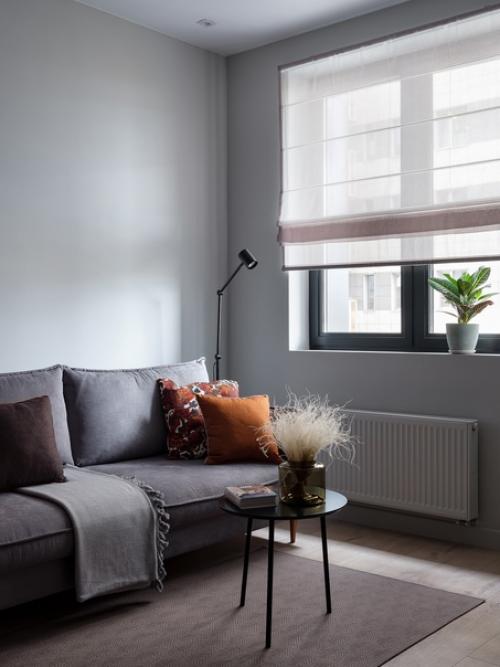 Интерьер 1-комнатной квартиры 42, 6 кв. 07