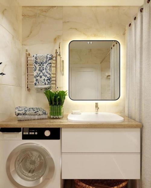 Небольшая ванная комната. 02