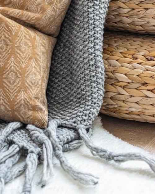 Текстиль в скандинавском интерьере. 07