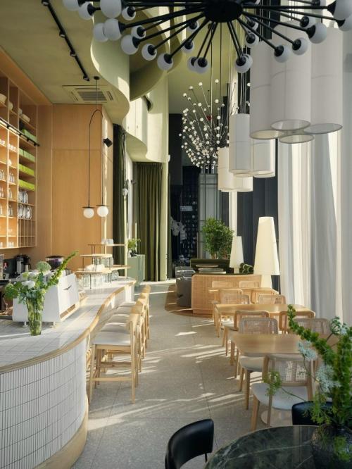 Этот ресторан выглядит так, будто внутри поселилась весна. 04