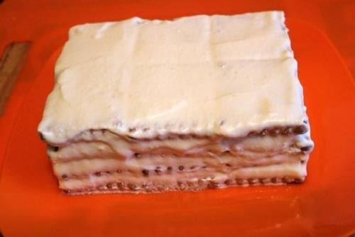 Торт из печенья и творога? 05