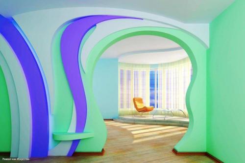 Как оформить арку в квартире? 05