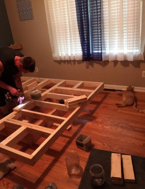 Летающая кровать своими руками. 01