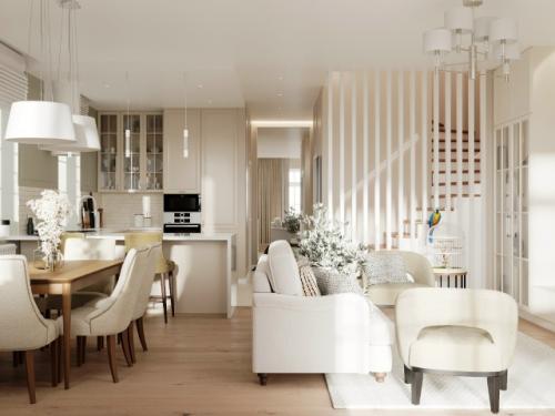 Привет!  У нас в разработке небольшой уютный домик под Москвой. 04