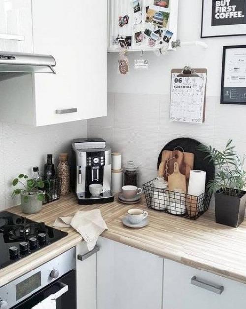 Примеры организации хранения на кухне. 03