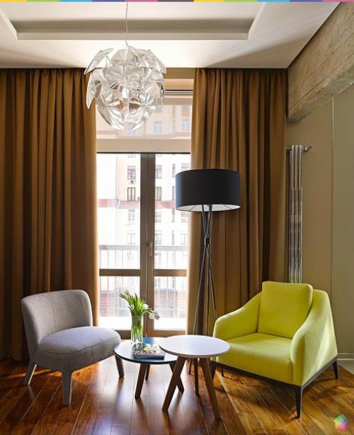 Интерьер квартиры площадью 34 кв. 04