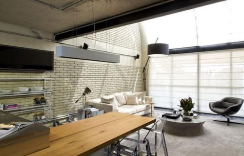 Лофт в интерьере квартир. 07