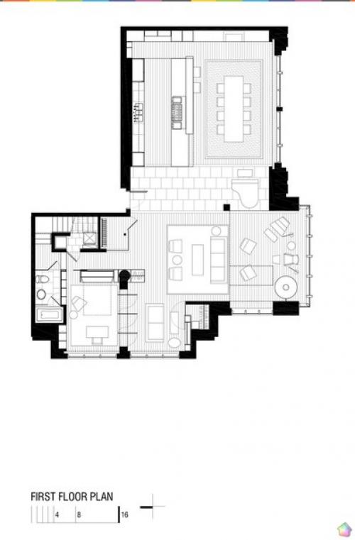 Двухуровневый пентхаус от Robert Gurney Architect ч. 2. 06