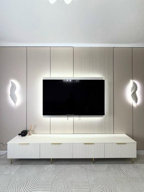 Устали от беспорядка под телевизором и проводов на виду? 06