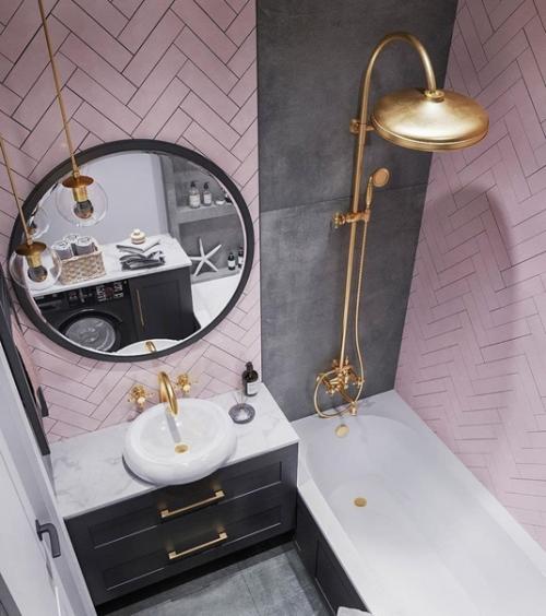 Дизайн - проект санузла. 01