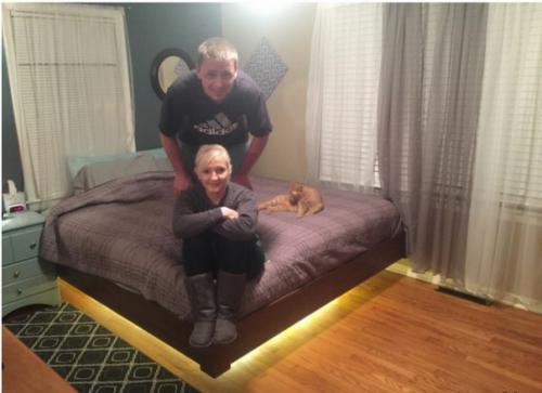 Летающая кровать своими руками. 09