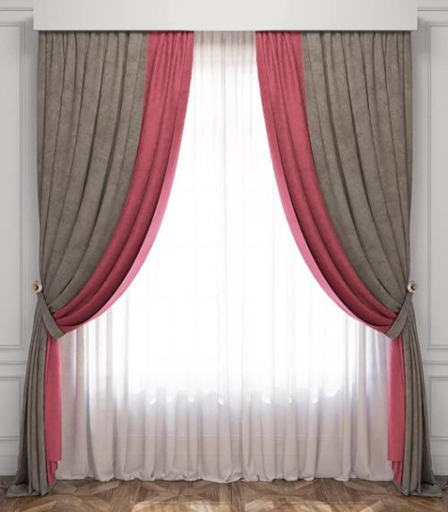 Портьеры в гостиную: лучшие вдохновения в реальных интерьерах. 06