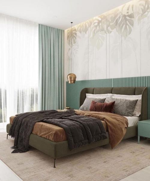 Дизайн проект квартиры в природной цветовой гамме.