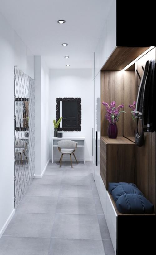 Проект квартиры площадью 47 кв. 09