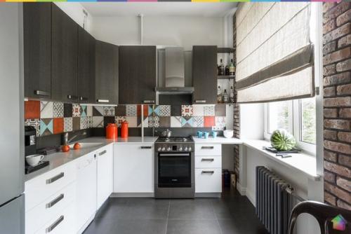 Квартира для молодой семьи с комиксом Хранители на стенах ч. 1. 06