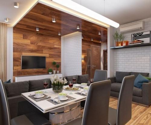 Проект квартиры - студии 30 кв. 03