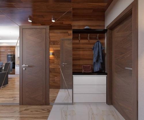 Проект квартиры - студии 30 кв. 01