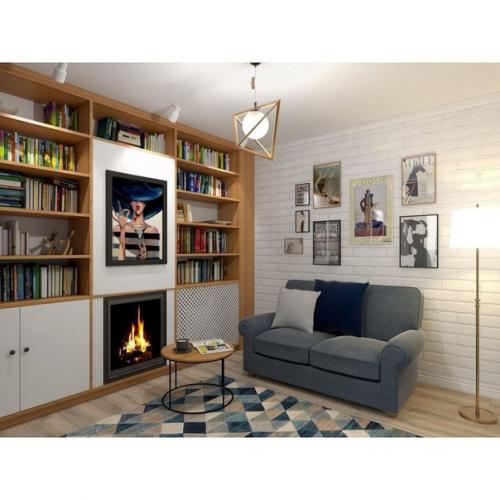 Однокомнатная квартира 38 кв. 09