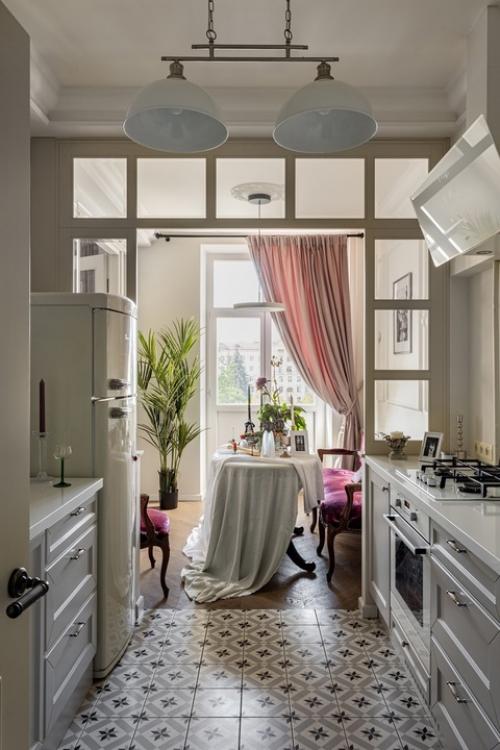 Квартира для балерины: стильная переделка в Сталинке. 01 Квартира для балерины: стильная переделка в Сталинке. 01