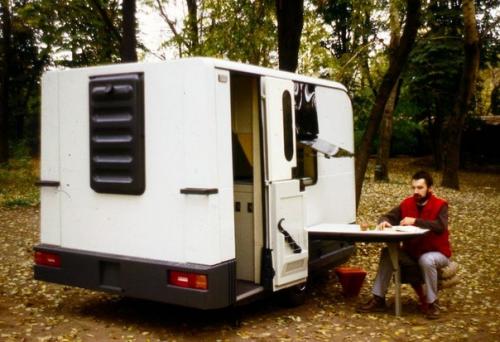 Прицеп - автодом Рапан из 1988 года созданный по заказу кб Туполева. 02
