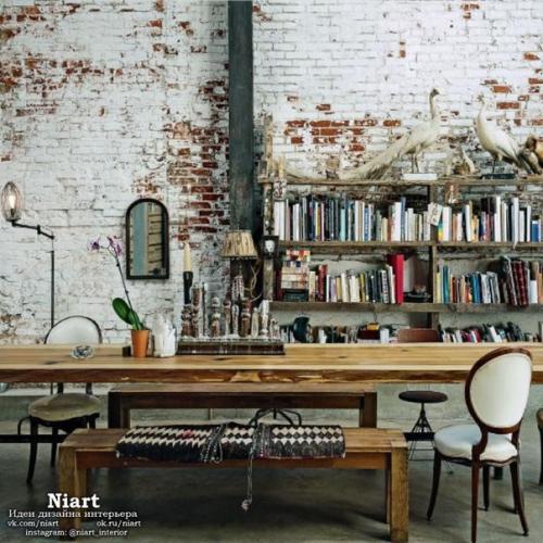 Стиль гранж в интерьере. 05