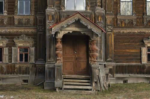 Сказочный терем!  Особняк поляшова, костромская область, с. погорелово. 05