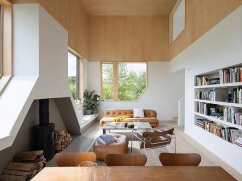 Куб на холме: коттедж из кедра в хиллсдейле от Forma. 03 Куб на холме: коттедж из кедра в хиллсдейле от Forma. 03