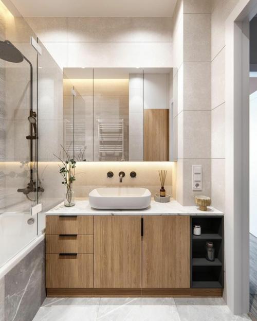 Нежный дизайн квартиры 90 м 2 в Санкт-петербурге от студии Mints. 08