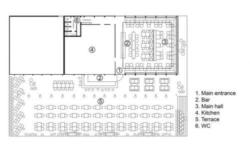 Интерьер кафе - пекарни Булка от архитекторов Crosby Studios!