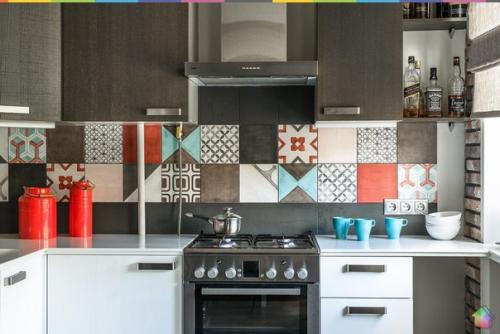 Квартира для молодой семьи с комиксом Хранители на стенах ч. 1. 07