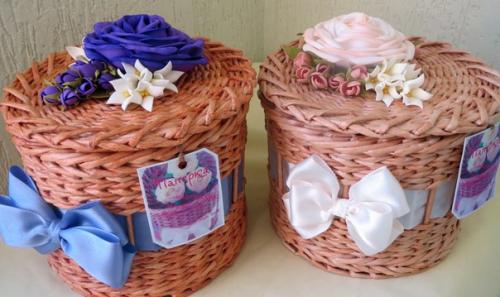 Сегодня поговорим о плетении из бумажной лозы. 03