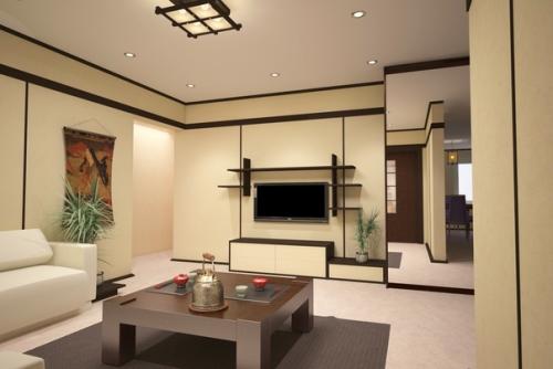 Японский стиль в интерьере квартиры. 03