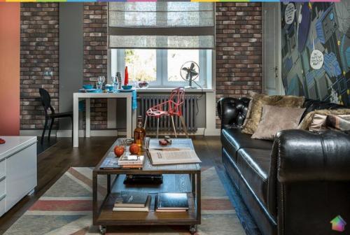 Квартира для молодой семьи с комиксом Хранители на стенах ч. 1.