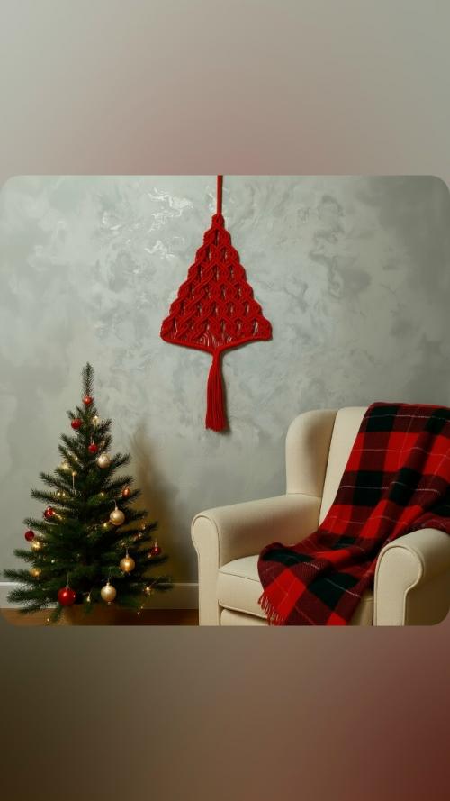 Новогодние панно станут отличным украшением вашего интерьера. 04