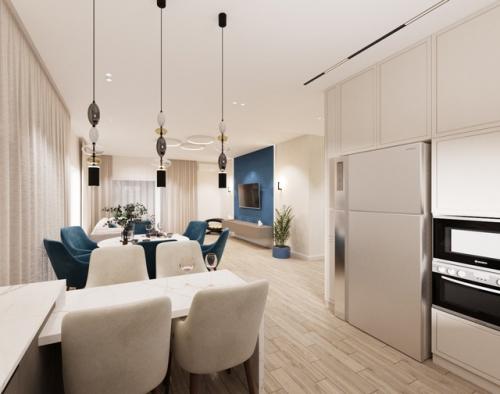 Кроме реализованных проектов у нас конечно же есть интерьеры в стадии проектирования. 05