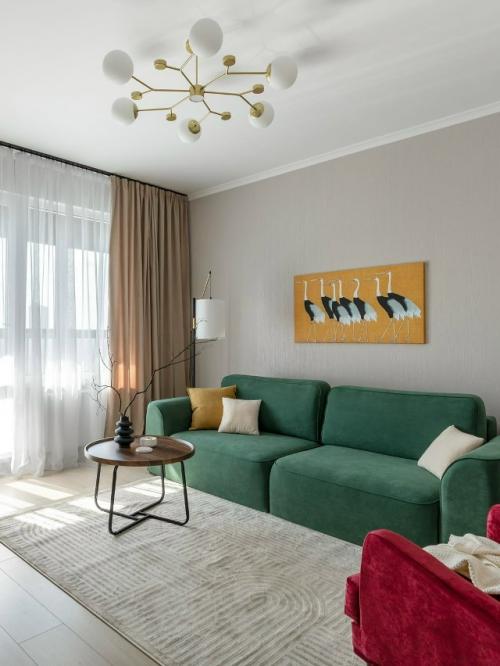 Лаконичная квартира с живыми акцентами. 03