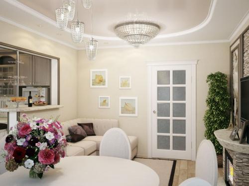 Интересный?  Дизайн интерьера кухни - гостиной? 05