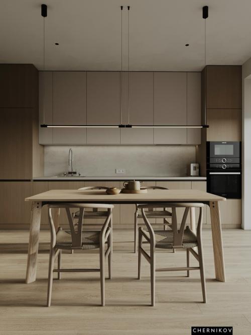 Проект просторной однокомнатной квартиры 53 м 2 в ЖК метрополия Сингапур в Москве. 02