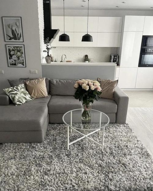 Дизайн квартиры в светлых тонах. 02