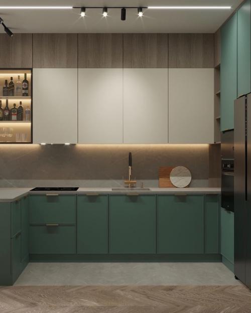 Интерьер кухни - гостиной (21, 2 кв. 04