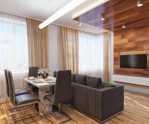 Проект квартиры - студии 30 кв. 02