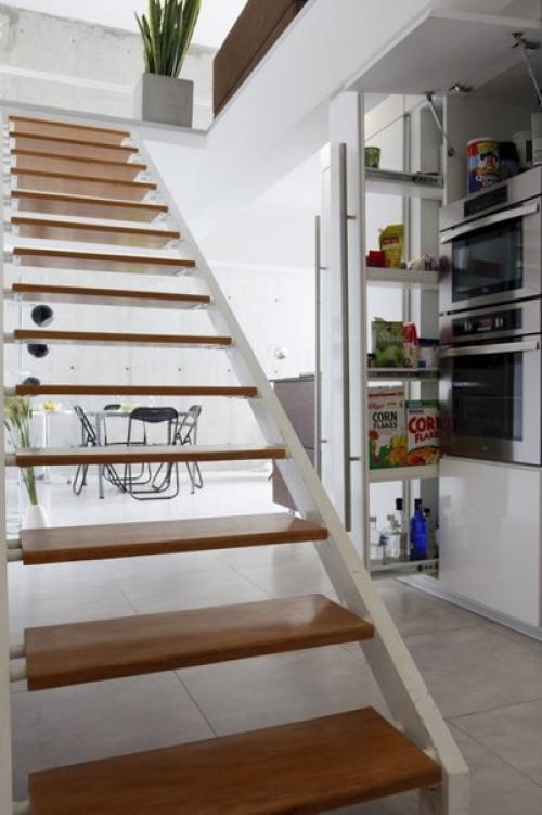 Лофт с кубической кухней от Oneto/Sousa Arquitectura Interior в перу. 07