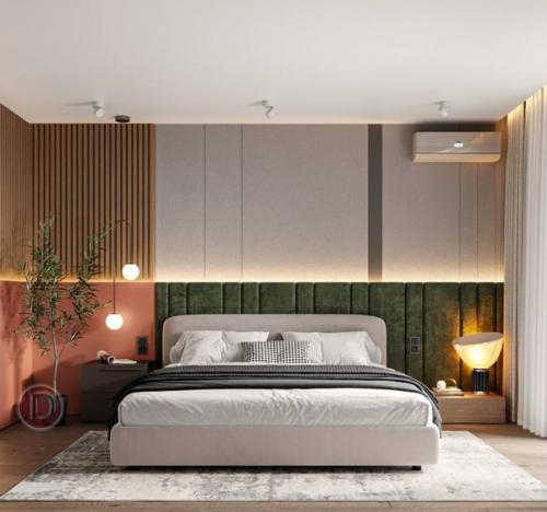 Интерьер однокомнатной квартиры в современном стиле. 07