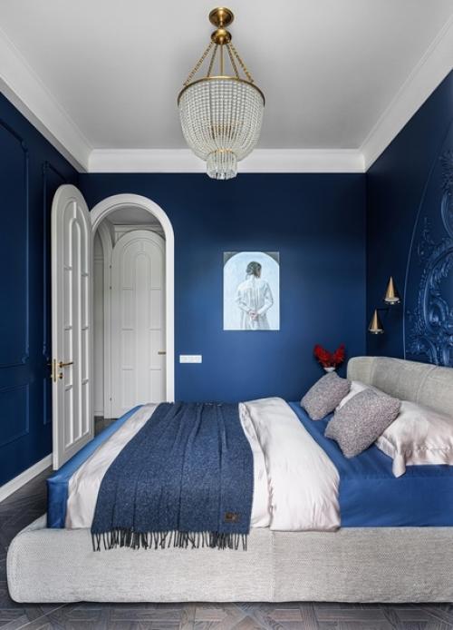 Дизайнеры Елена Гладкова и Марианна островская оформили богемный и очень атмосферный интерьер в двухкомнатной квартире площадью 54 кв. 05